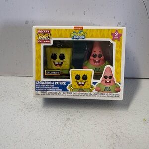 Funko Pop! Pocket Keychains SpongeBob & Patrick Best Friends 2-pack